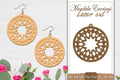 Earrings Mandala SVG Bundle