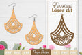 Earrings Mandala SVG Bundle