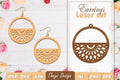 Earrings Mandala SVG Bundle SVG