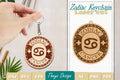 Zodiac Keychain SVG Bundle