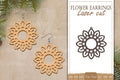 Earrings Flower SVG Bundle