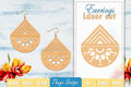 Earrings Mandala SVG Bundle