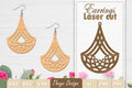 Earrings Mandala SVG Bundle SVG