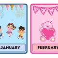 Months of the Year Flashcards