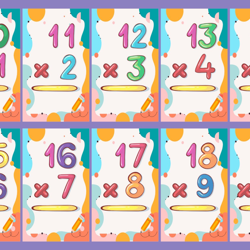Multiplication Flashcards for Kids