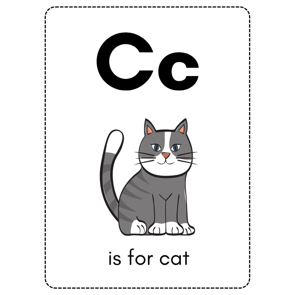 Alphabet Picture Flashcards