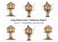 Enchanted Treehouse Clipart Bundle