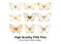 Elegant Butterfly Clipart Bundle