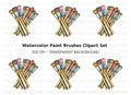 Brushes Clipart Bundle