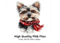 Cute Dogs in Scarves Clipart Bundle