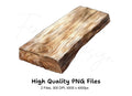 Rustic Wood Logs Clipart Bundle