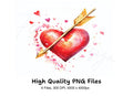 Heart Arrow Clipart Bundle