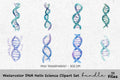 DNA Helix Science Clipart Bundle