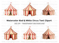 Circus Tent Clipart Bundle