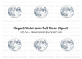 Moon Clipart Bundle