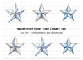 Blue Star Clipart Bundle