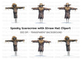 Rustic Scarecrow Autumn Decor Clipart Bundle