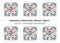 Moroccan Tile Clipart Bundle