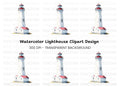 Lighthouse Clipart Bundle