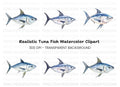 Tuna Fish Clipart Bundle