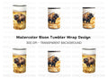 Buffalo in Grassy Field Clipart Bundle