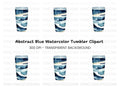 Abstract Tumbler Clipart Bundle