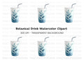 Leaf Tumbler Clipart Bundle