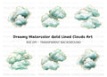 Clouds Clipart Bundle