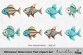 Whimsical Fish Clipart Bundle
