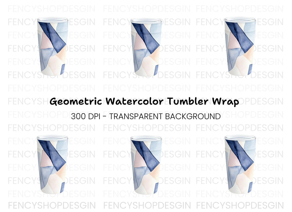Abstract Tumbler Clipart Bundle