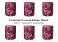 Swirls Pink Clipart Bundle