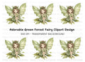 Enchanting Leaf Fairy Clipart Bundle