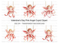Cute Valentine Cupid Clipart Bundle