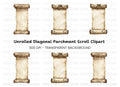 Ornate Scrolls Clipart Bundle