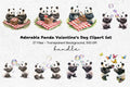 Cute Panda Bear Picnic Clipart Bundle