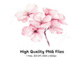 Cherry Blossom Clipart Bundle
