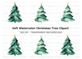 Christmas Trees Clipart Bundle