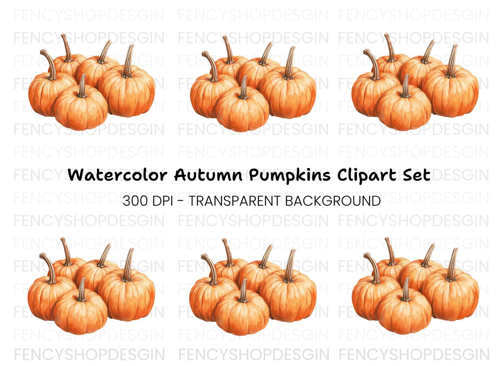 Pumpkin Patch Clipart Bundle