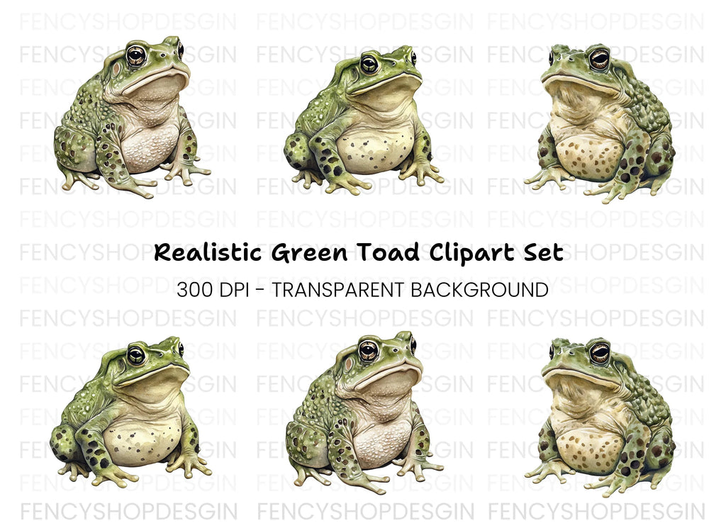 Toads Clipart Bundle