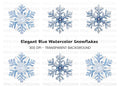 Snowflake Clipart Bundle