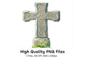 Stone Celtic Crosses Clipart Bundle