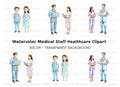 Doctors and Nurses Clipart Bundle