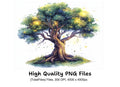Enchanted Tree Clipart Bundle