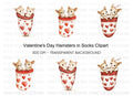 Adorable Hamster Valentine Clipart Bundle