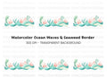 Underwater Seaweed Coral Clipart Bundle