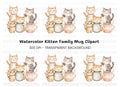 Cute Cat Clipart Bundle