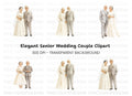 Senior Wedding Day Clipart Bundle