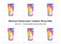 Rainbow Tumbler Clipart Bundle