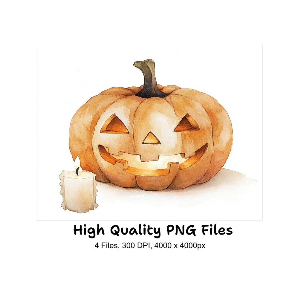 Jack Lantern Clipart Bundle