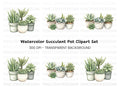Succulent Clipart Bundle